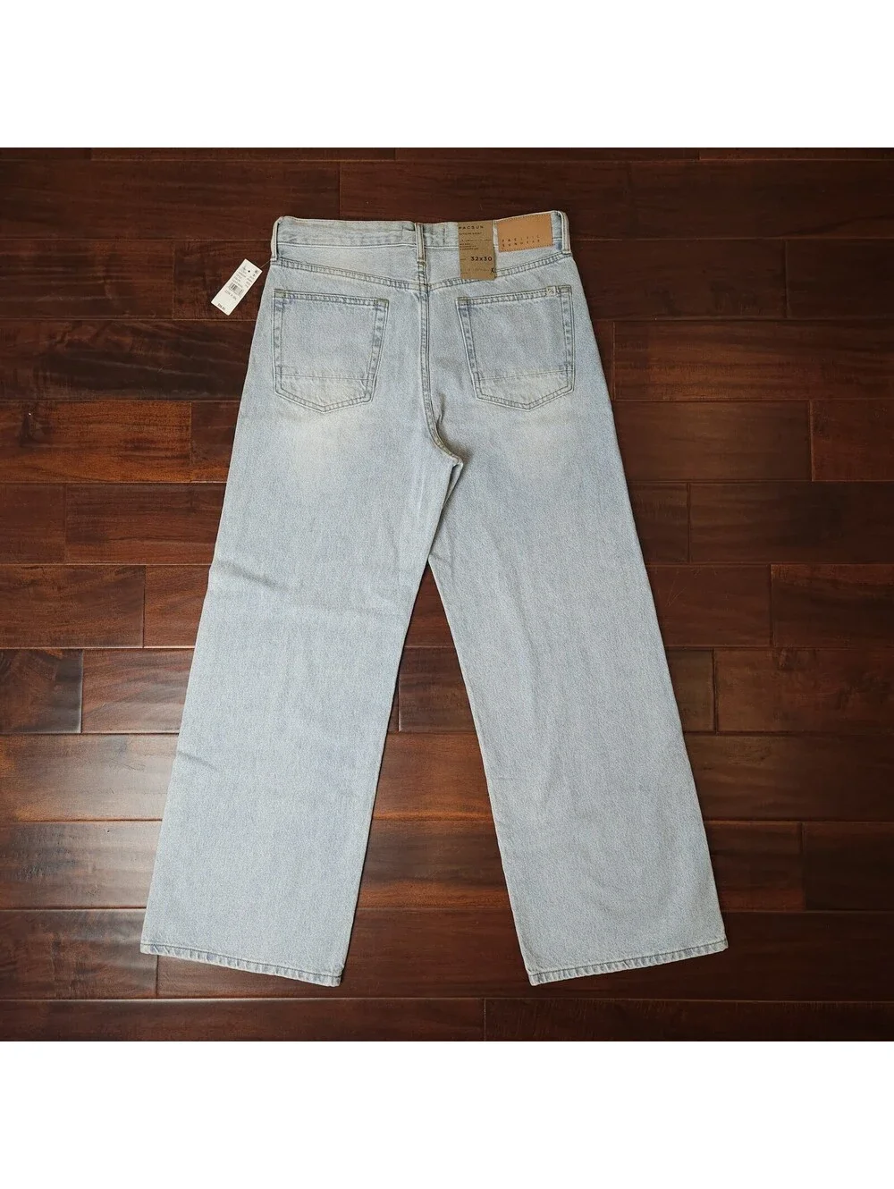 NWT Pacsun Extreme Baggy Jeans Men's 32x30 Blue Denim Oversized Leg Wide